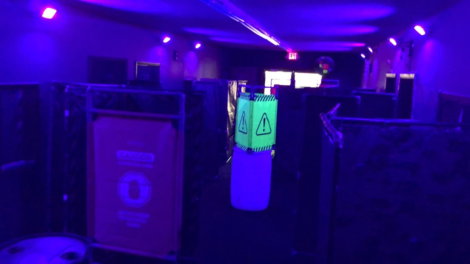Laser Tag Arena Glow at BMAZ the adventure zone in Black Mountain NC